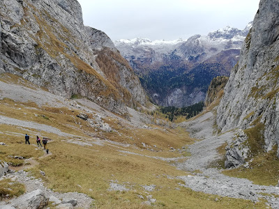 Descending from the last saddle into unknown