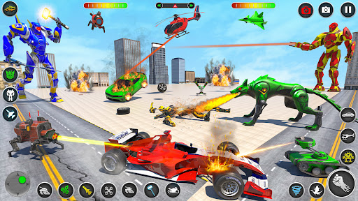 Screenshot Robot Car Transform Robot Game