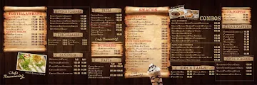 Supa's Restaurant menu 