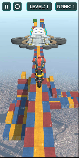 Screenshot Superhero Flip Bike: Jump Over