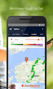  AccuWeather – ekraanipildi pisipilt  