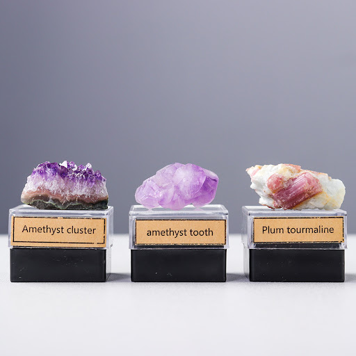 Title 3, Natural Crystal Ore Mineral Specimen Decoration...