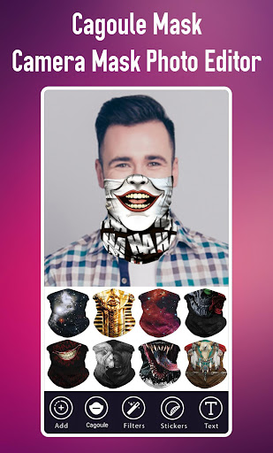 Cagoule Mask Half Face - Camera Mask Photo Editor