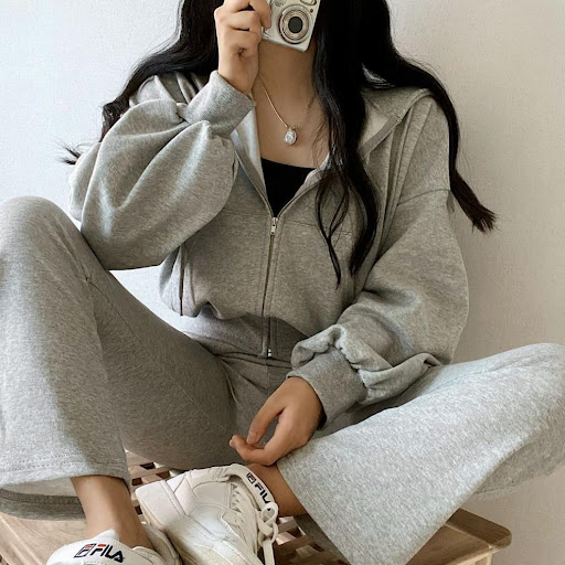 Title 8, Niche Casual Hoodie with Drawstrings Design Loo...