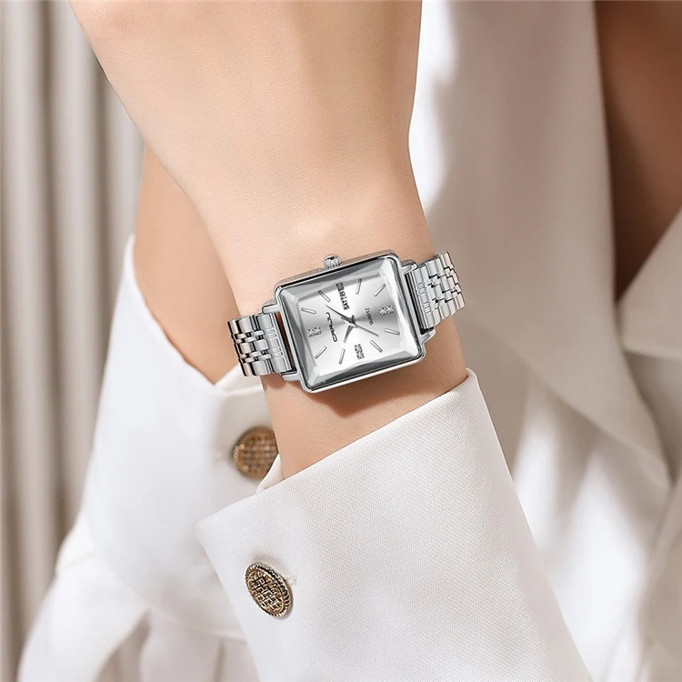 Title 18, Montre Femme en Acier Inoxydable, Étanche, Tend...