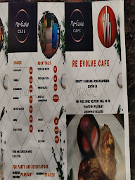 Re - Evolve Cafe menu 2