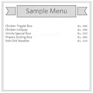 Urmila's Kitchen menu 1