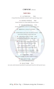 The View Restaurant & Lounge menu 5