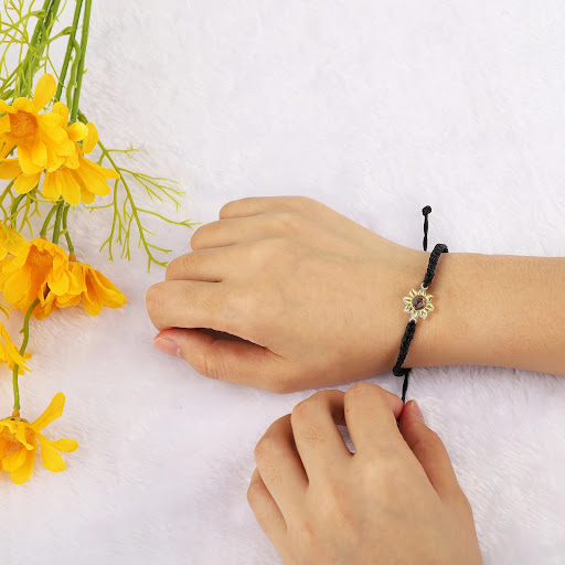 Title 8, Customized Color Photo Weaving Bracelet for Cou...