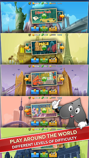 Screenshot Solitaire World Tour