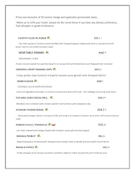 Strona - The Fern Residency menu 6