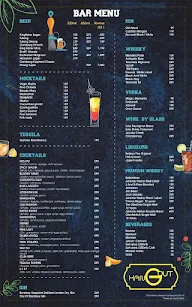 Hangout The Gaming Lounge menu 1