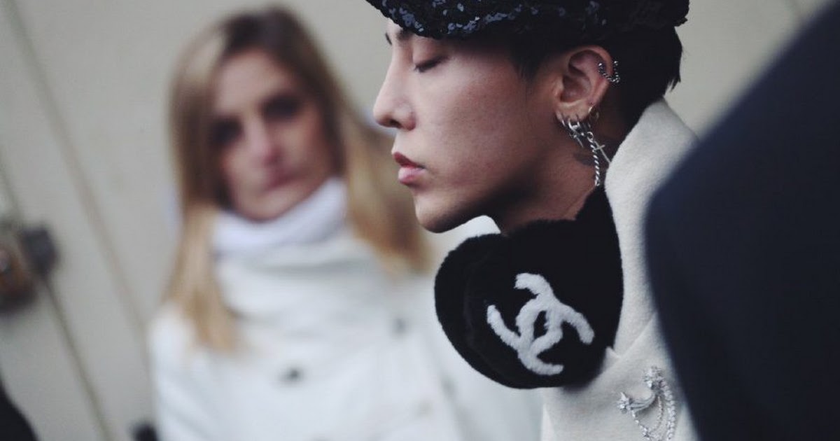 Photos of G-Dragon at the 2017 Chanel Haute Couture Event - Koreaboo