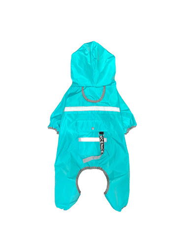 Title 3, Shiba Inu Dog Raincoat Four-Legged All-Inclusiv...