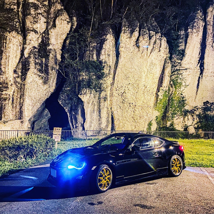 86の大谷石駐車場・86BRZオーナーさんと繋がりたい・86 zn6・大谷石・夜活n[◎]ｺω・｀）に関するカスタム事例の投稿画像1枚目