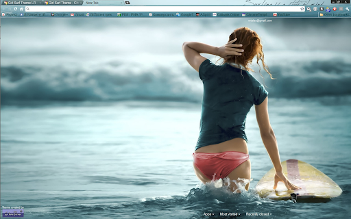 Girl Surf Theme