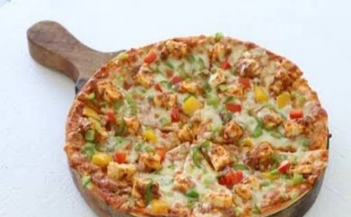 Kadhai Paneer Pizza (10 Inch)