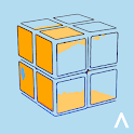 Icon 2x2 Rubiks algorithms: Ortega