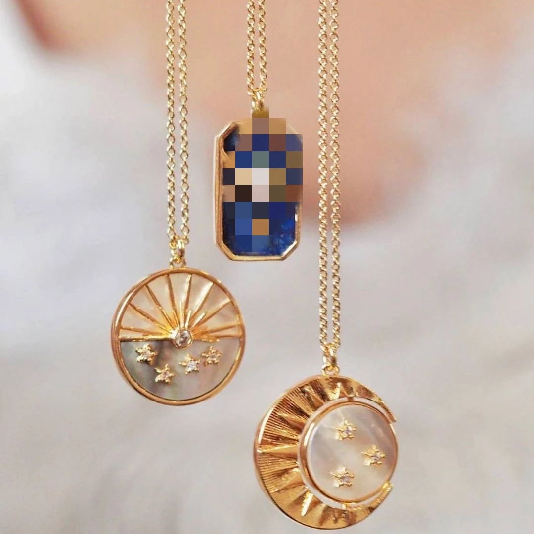 Title 1, Collier lumineux Sun XINGX pour femme, accessoi...