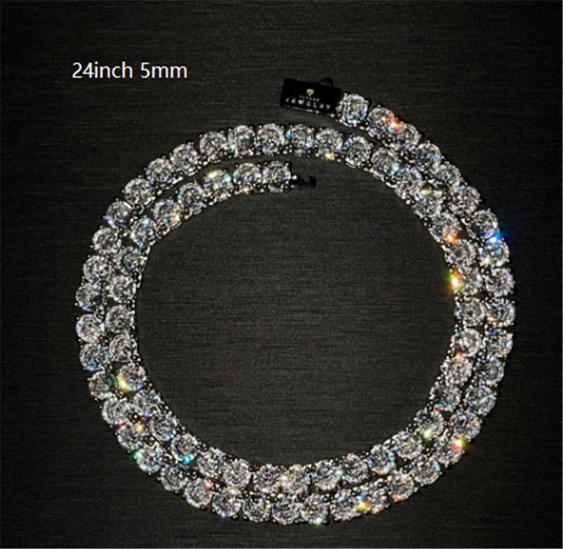 Title 4, Creatieve, veelzijdige zirkonia tennis ketting ...
