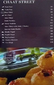 Haldiram's menu 1