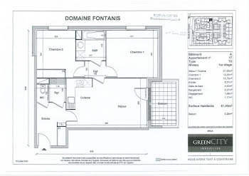 appartement à Fonbeauzard (31)