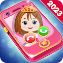 Pink Princess Baby Phone