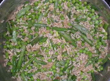 French Onion Brown Rice Salad