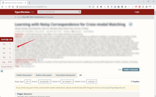 Openreview Quicklook