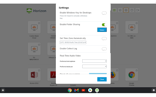 VMware Horizon Client for Chrome