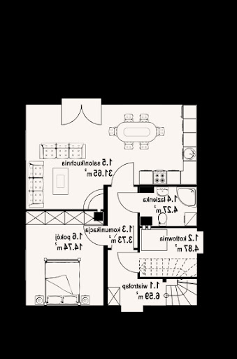 Grochowo nowe 3 dws - Rzut parteru