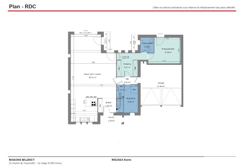  Vente Terrain + Maison - Terrain : 450m² - Maison : 150m² à Milly-la-Forêt (91490) 