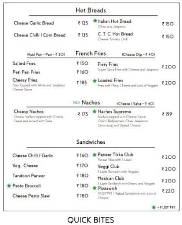 Basil-cafe And Bistro menu 