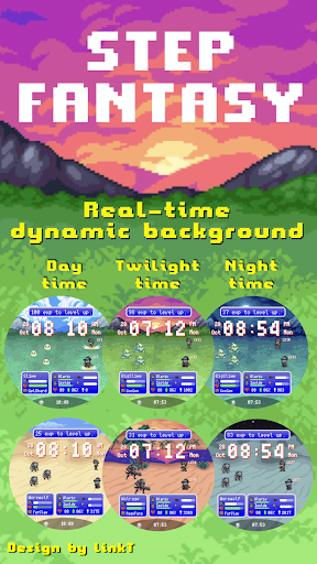 Screenshot Step Fantasy Wactch Face