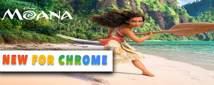 Moana Disney Wallpapers and New Tab marquee promo image