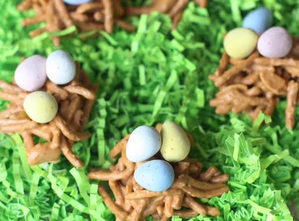 Butterscotch Easter Nests image