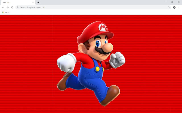 Super Mario Run Wallpapers and New Tab