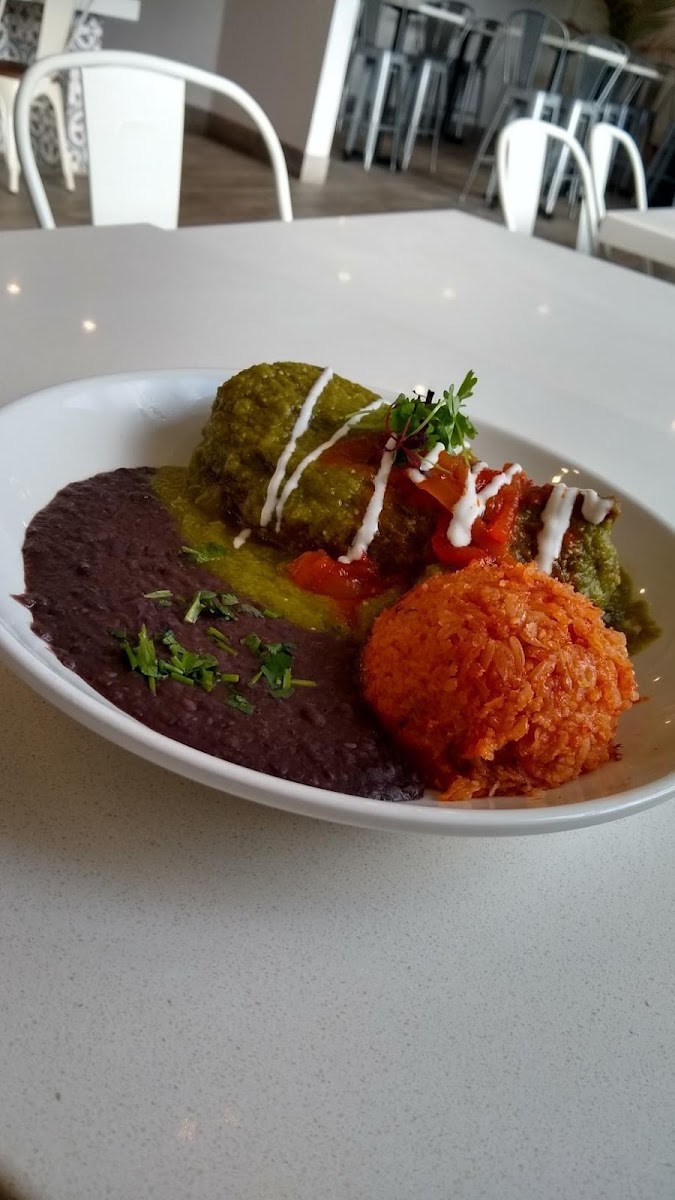 GF Vegan Chile Relleno