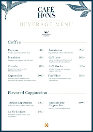 Cafe Hons - House Of No Sugar menu 4