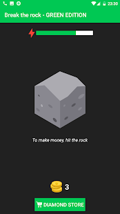 Break the Rock - GREEN Edition 1.0 APK + Mod (Uang yang tidak terbatas) untuk android
