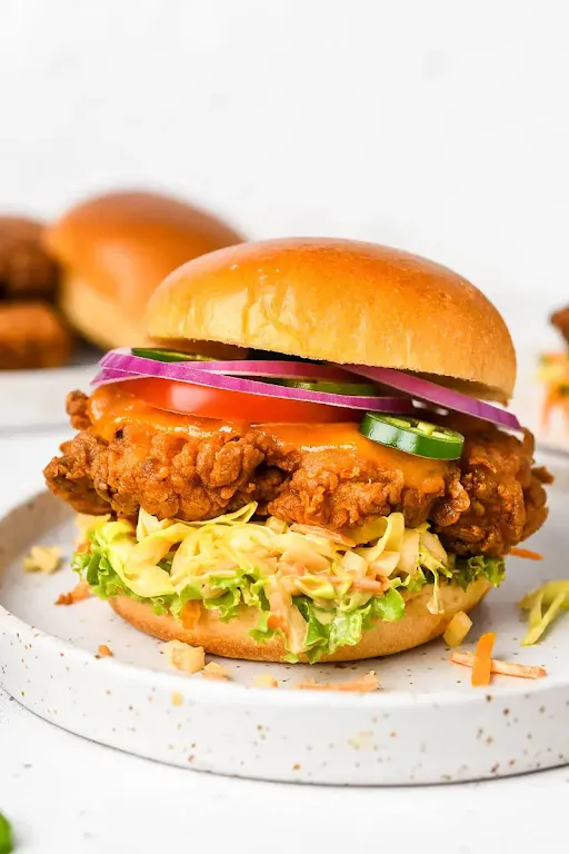 Spicy Crispy Chicken Burger