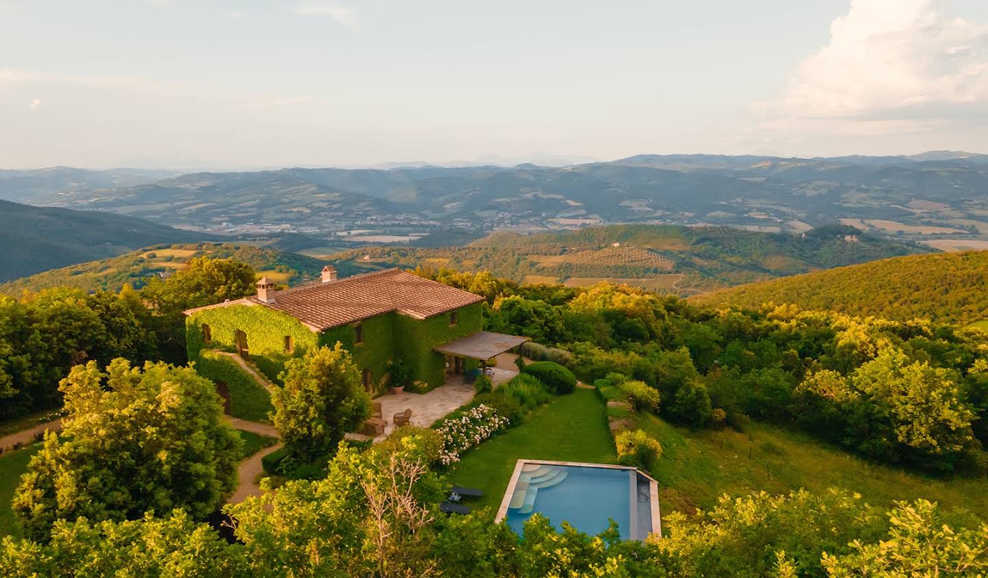 House with pool Perugia