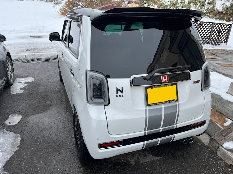 N-ONEのN-ONE RS・洗車、コーティング・よいお年をお迎え下さいに関するカスタム事例の投稿画像2枚目