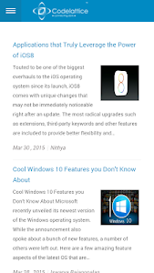 Codelattice Blog screenshot 3