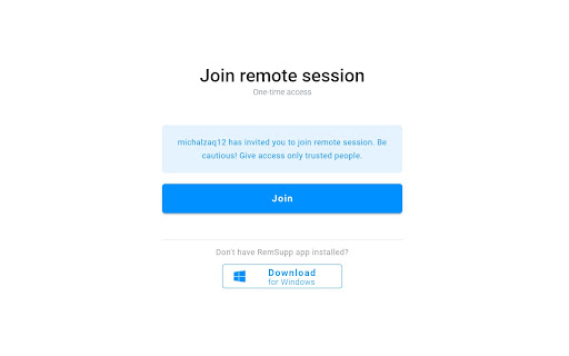 RemSupp - Remote Support