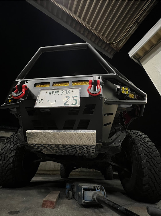 エクストレイルのパイプバンパー・エクストレイル・opencountry・WORK・CRAG GALVATREに関するカスタム事例の投稿画像1枚目