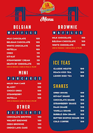 New York Waffles & Dinges menu 1