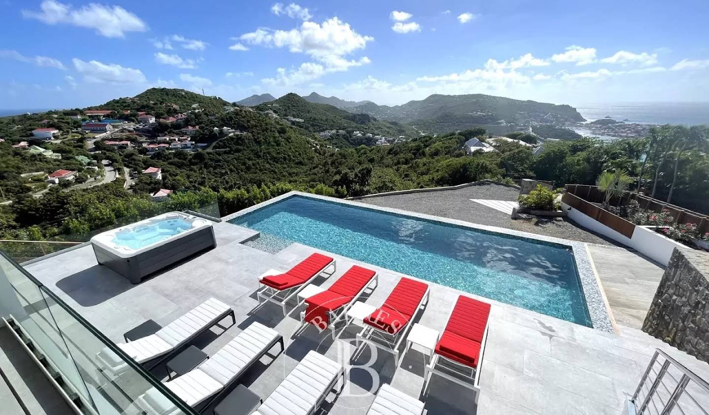 Villa with pool and terrace Saint Barthelemy