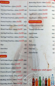 Coastal Dhaba menu 3