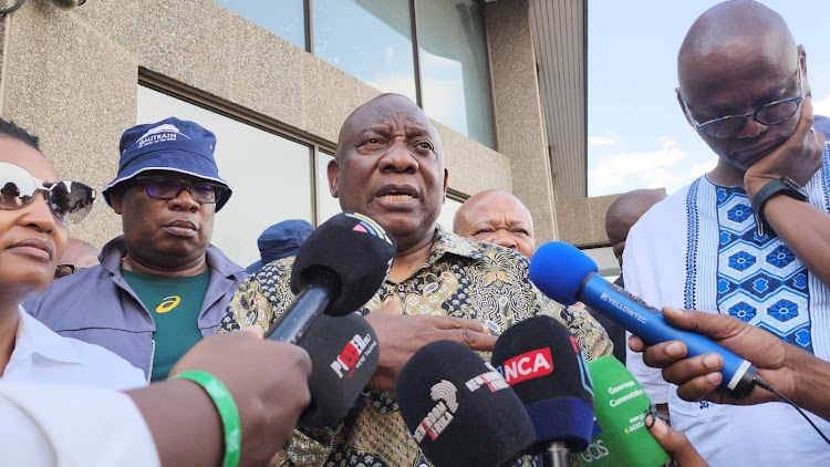 President Cyril Ramaphosa spoke to the media on the sidelines of a oversight visit to Emfuleni Local Municipality on Friday.